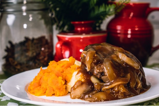 Burger and Onion Gravy €6.50