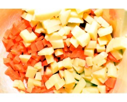 Carrot & Turnip Diced 700g €4.10
