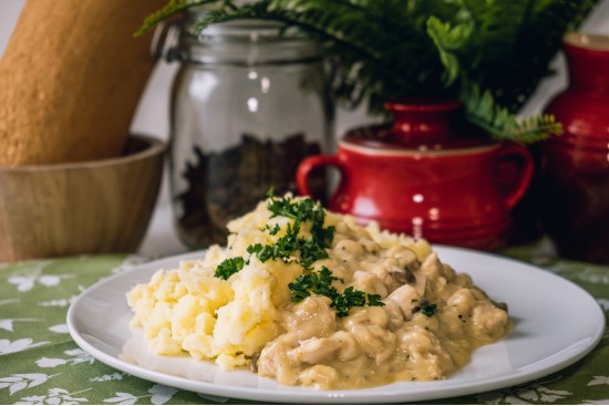 Chicken and Mushroom Pie €6.50