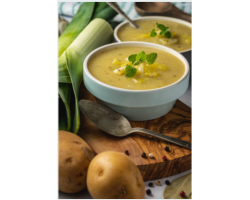 Potato and Leek Soup 450g €2.50