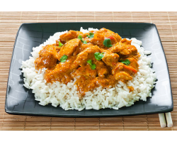 Chicken Curry and Rice Dinner €6.00