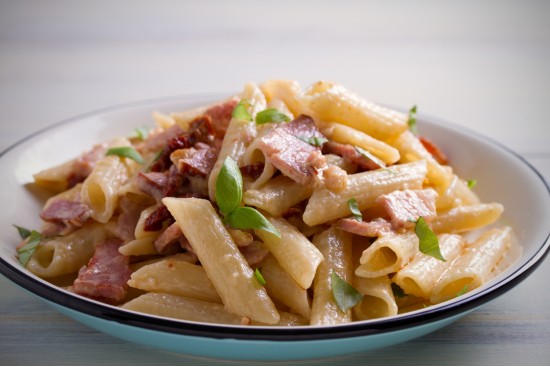 Penne Chicken & Smoked Bacon €6.50