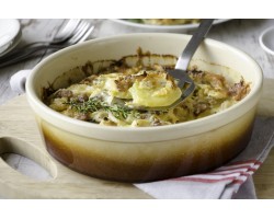 Chicken & Bacon Gratin €6.50
