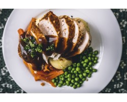 Roast Chicken Dinner €6.50