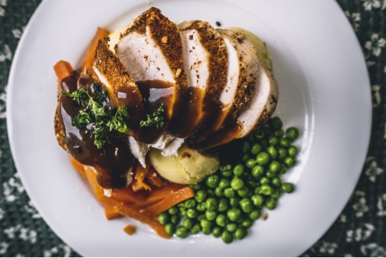 Roast Chicken Dinner €6.50