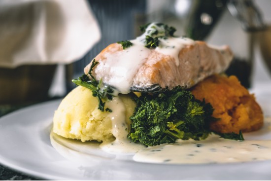 Salmon Dinner €7.50