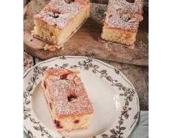 Raspberry Frangipane Slice €1.95