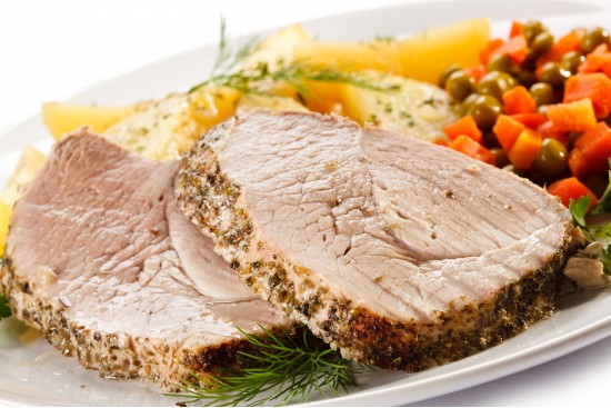 Small Roast Pork Dinner €5.50