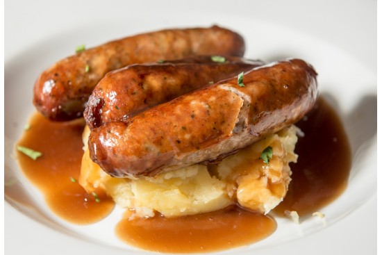 Small Traditional Sausage Dinner €5.50